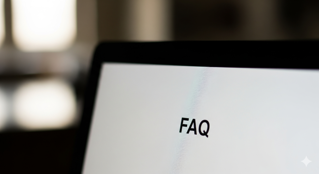 よくある質問（FAQ）