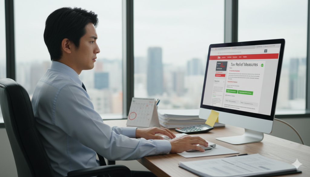 どうしても間に合わない!期限延長や納税猶予の救済措置