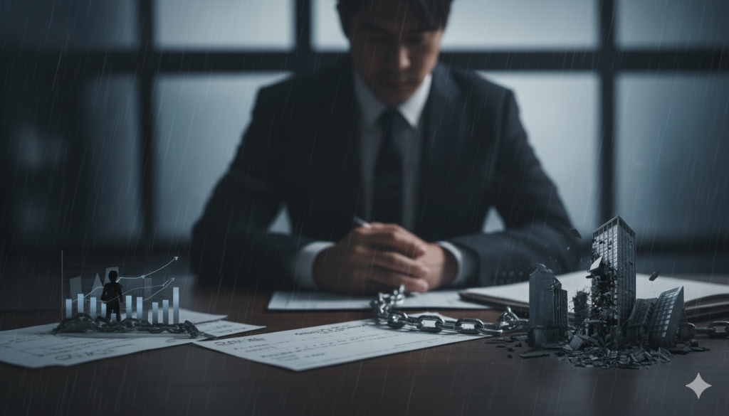 手形取引に潜む致命的リスク「不渡り」とその影響