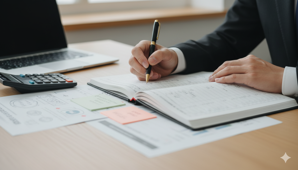 総勘定元帳の見方と書き方