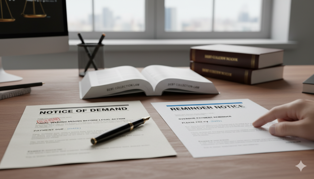 「催告書」「督促状」との違いは？類似文書との関係性を整理