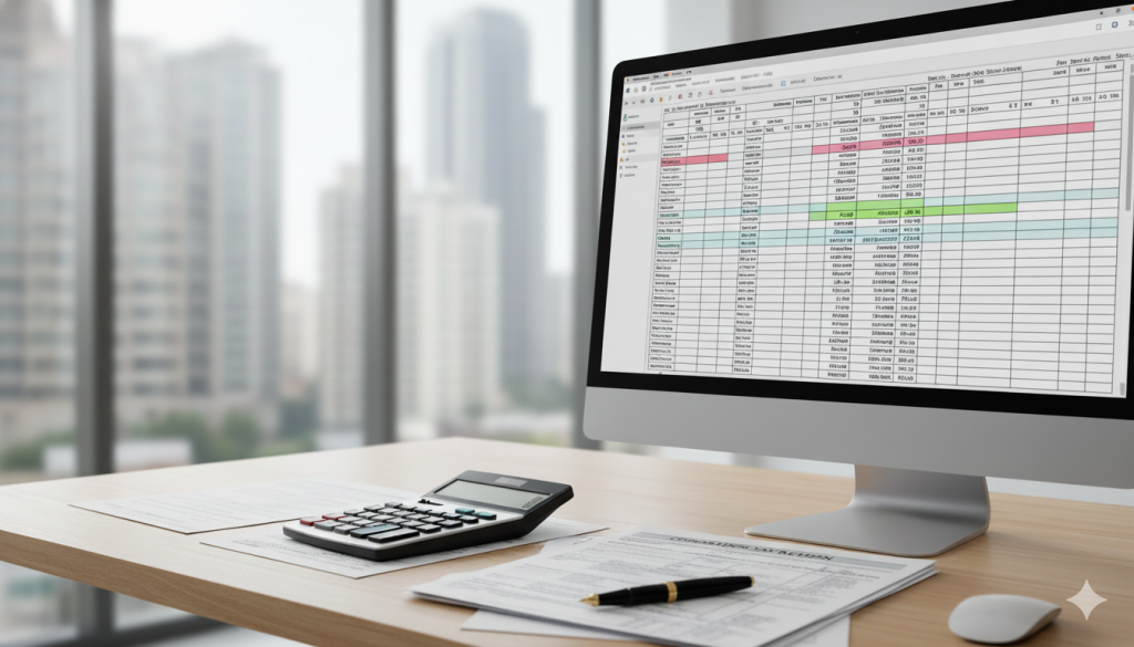 ステップ4 最終ゴール 別表一で税額を確定させる