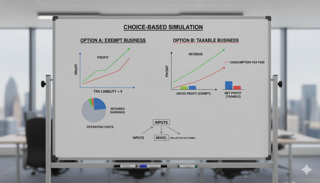 あなたの手取り額はこう変わる 選択肢別シミュレーション