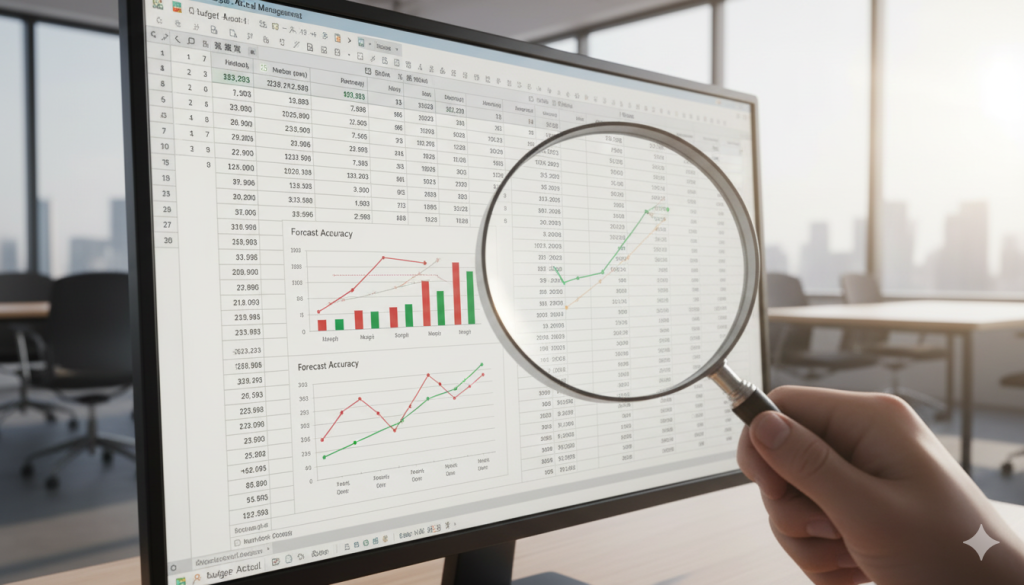 「やりっぱなし」を防ぐ！予実管理の精度を劇的に高める5つの秘訣