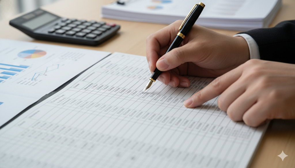 勘定元帳の書き方を具体例で完全マスター