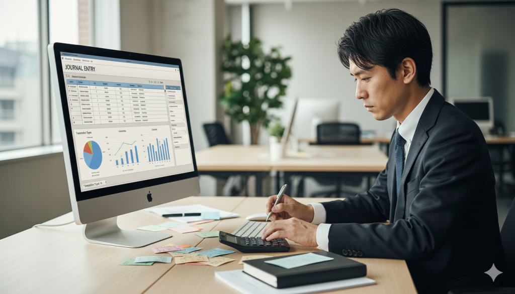 経理処理の核心「仕訳」を理解する


売上原価を会計帳簿に記録していくプロセスを「仕訳」と呼びます。この仕訳の方法にはいくつかの種類がありますが、実務で主に使用されるのは「三分法」と「売上原価対立法」です。どちらの方法を選ぶかによって、日々の経理業務の手間や、経営状況を把握するタイミングが大きく変わってきます。
