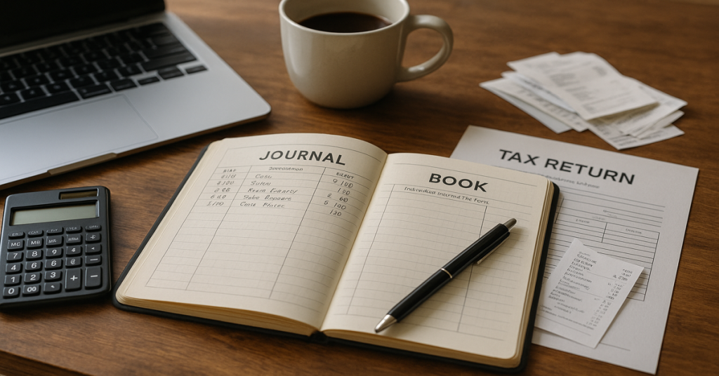 仕訳帳と確定申告 税務で損をしないための必須知識