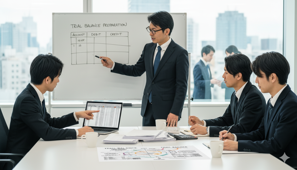 初心者でも安心！合計残高試算表の作成ステップ