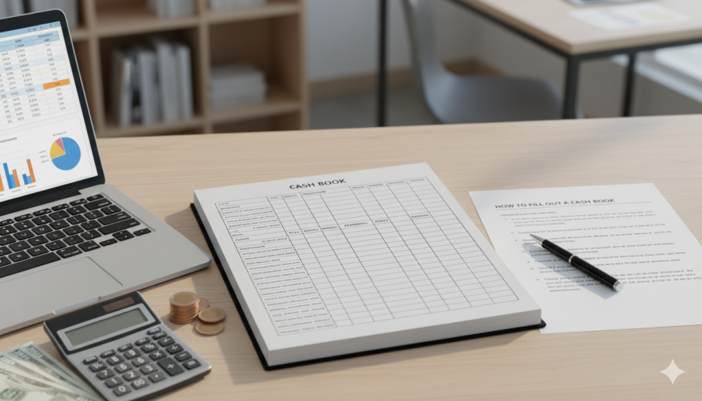 【初心者でも安心】出納帳の書き方