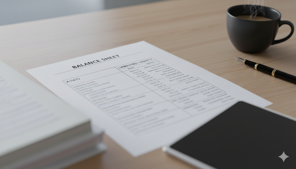 貸借対照表の３つの構成要素を徹底解説