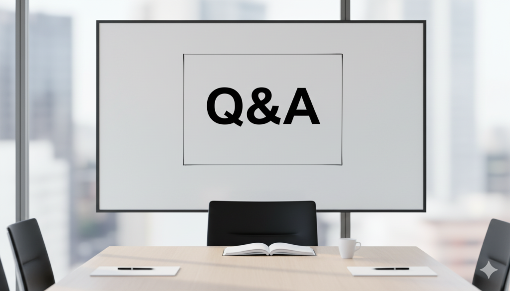 よくある質問(Q&A)