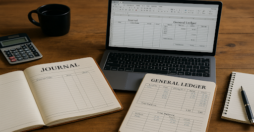 仕訳帳 総勘定元帳