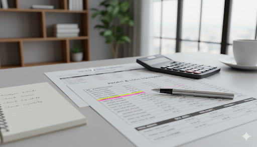 損益計算書 貸借対照表