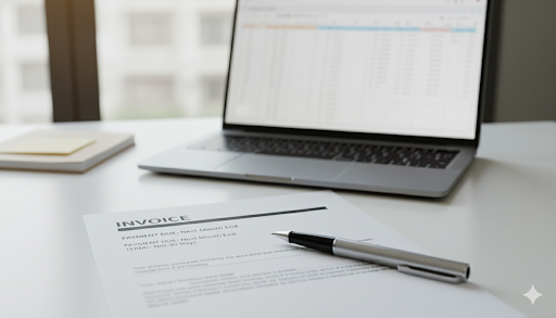 請求書 翌月末払い