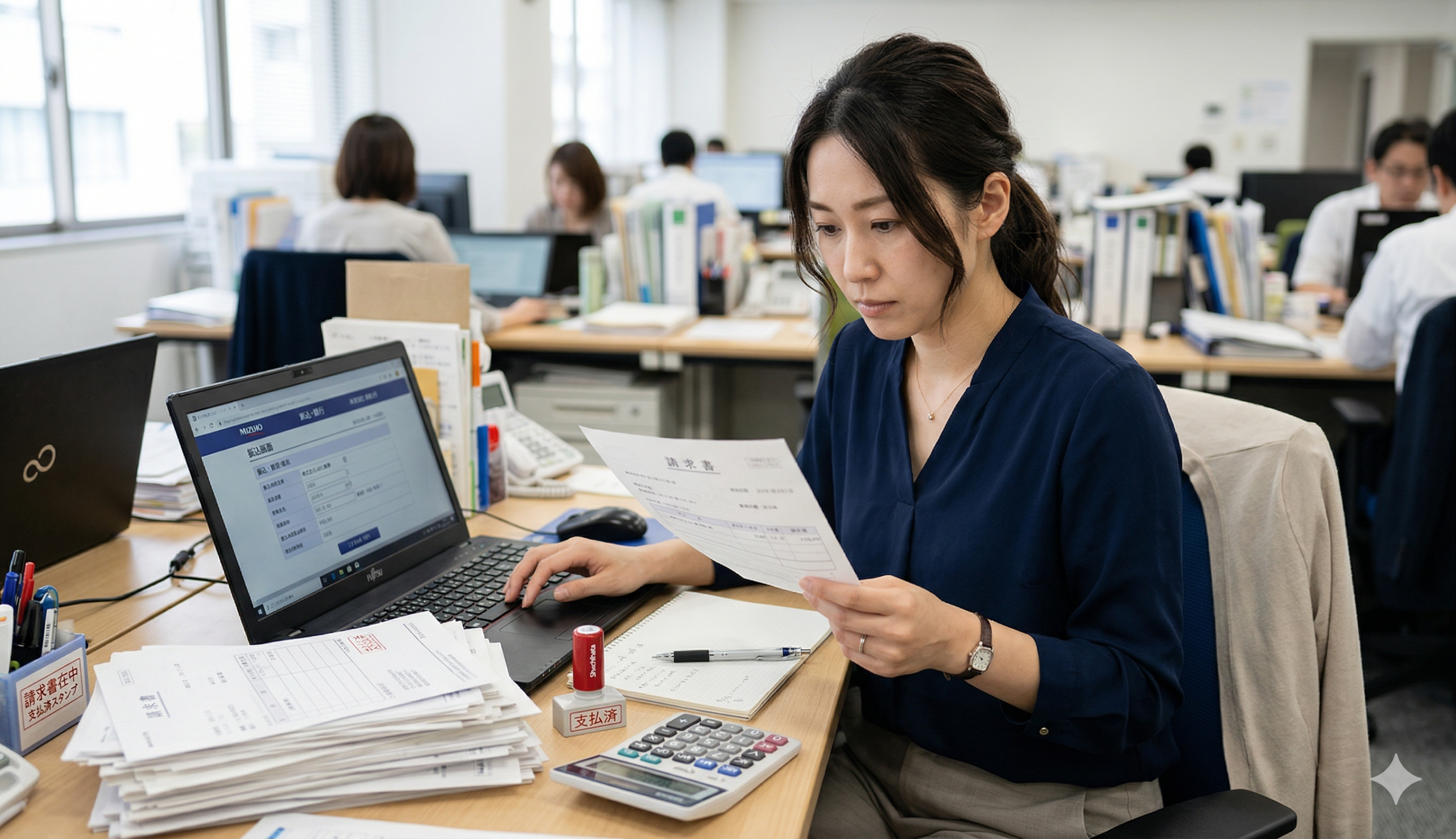 請求書支払い