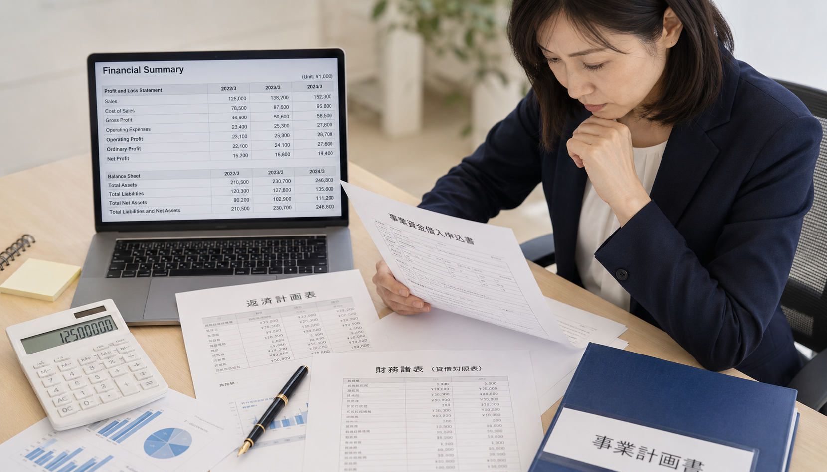 プロパー融資 書類検討