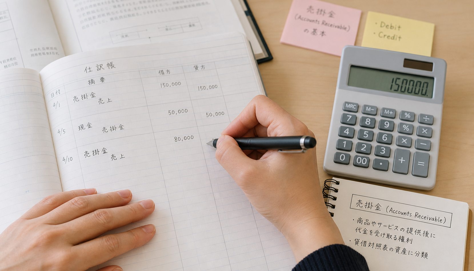 売掛金とは?簿記が苦手でも簡単にわかる、初心者向けのやさしい入門ガイド