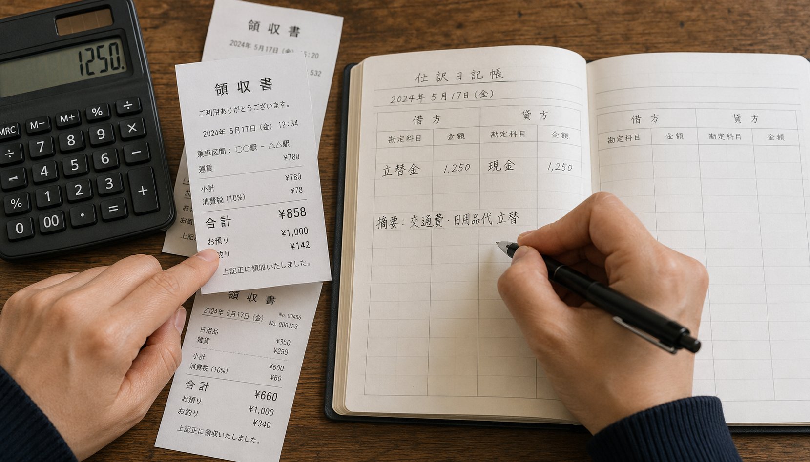立替金の仕訳例を徹底解説｜勘定科目の使い方から類似科目との違いまで