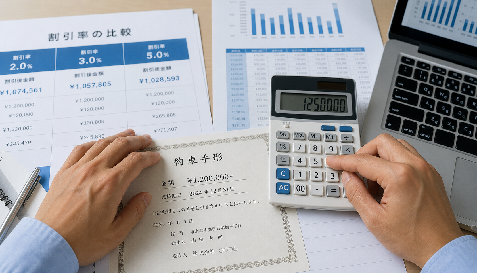 手形割引の進め方ガイド|申込の流れと料率比較・業者選び
