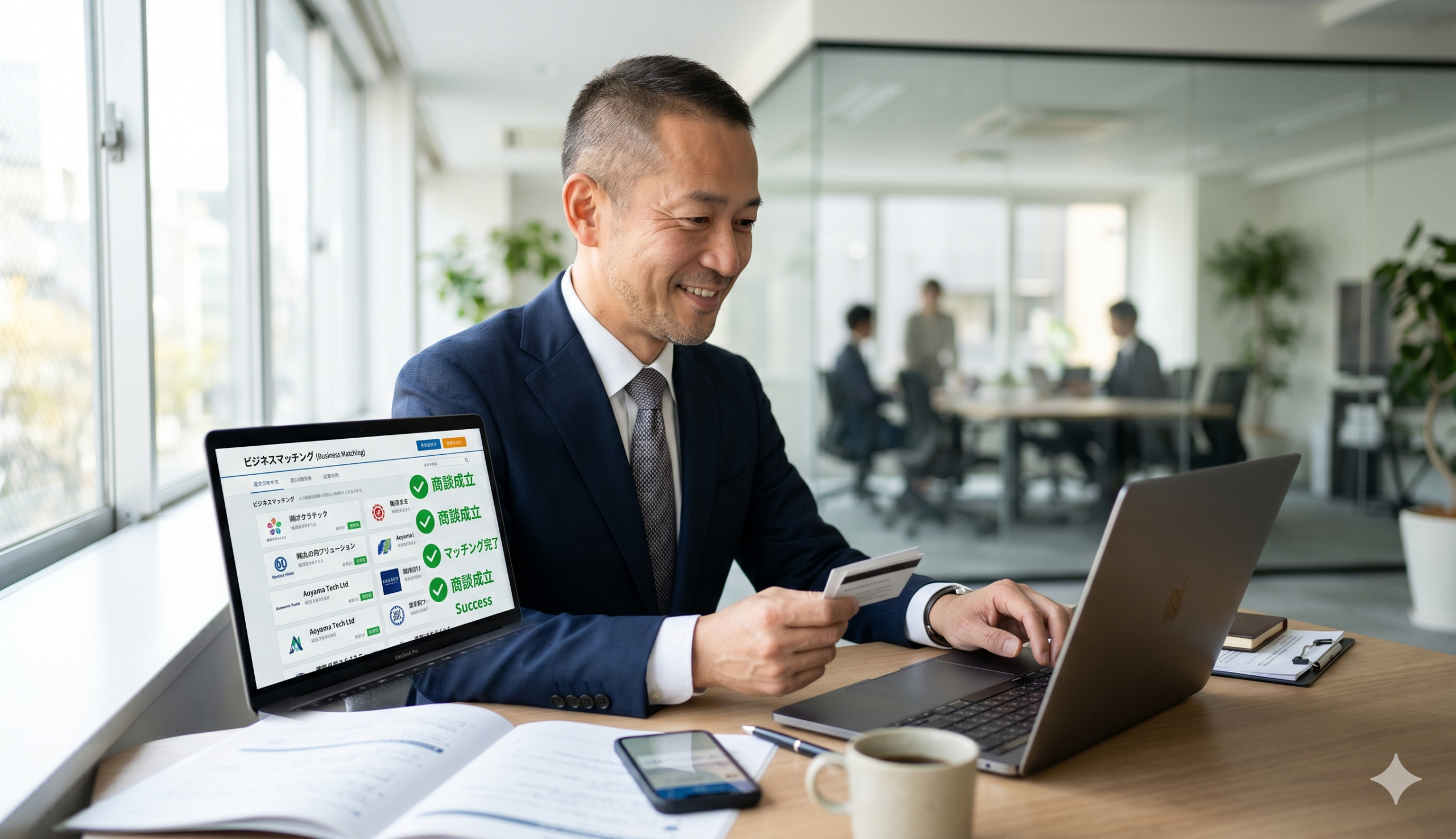 ビジネス マッチングで新規取引先を獲得する方法｜中小企業が販路拡大 