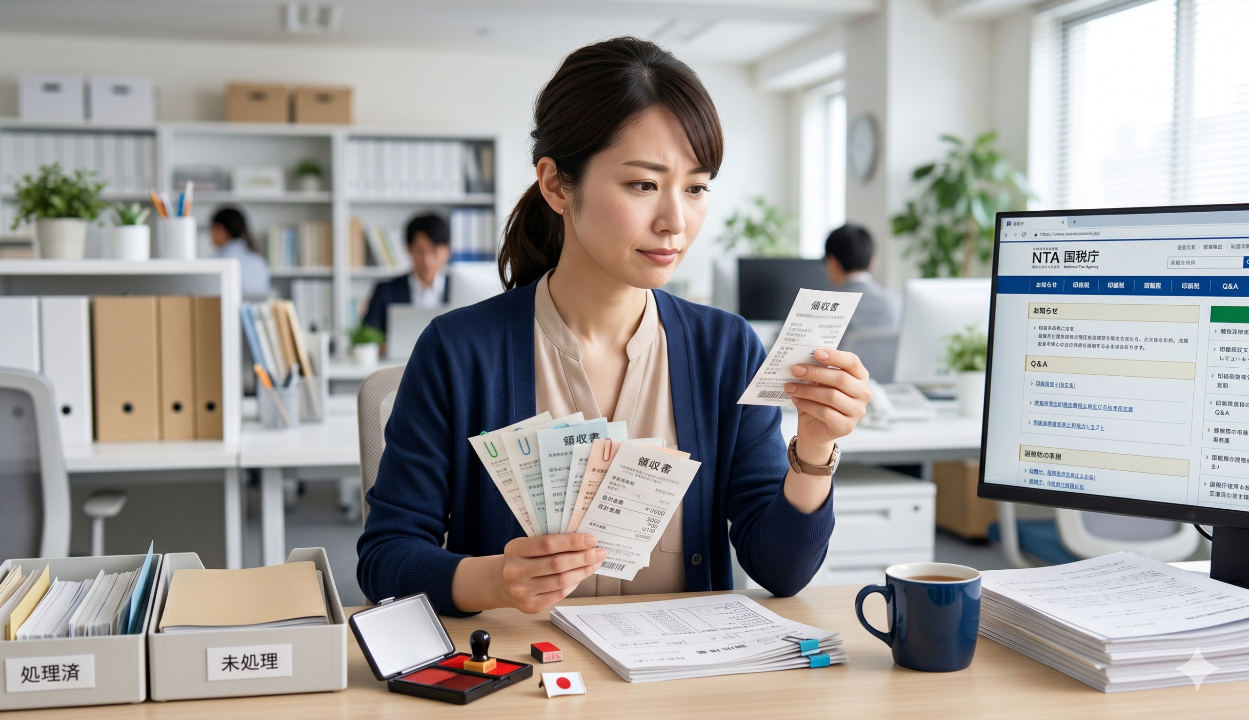 クレジットカード払いの領収書に印紙は必要？印紙税の基本から電子領収書まで詳しく解説