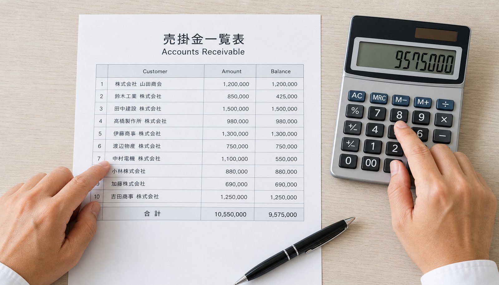 売掛金残高