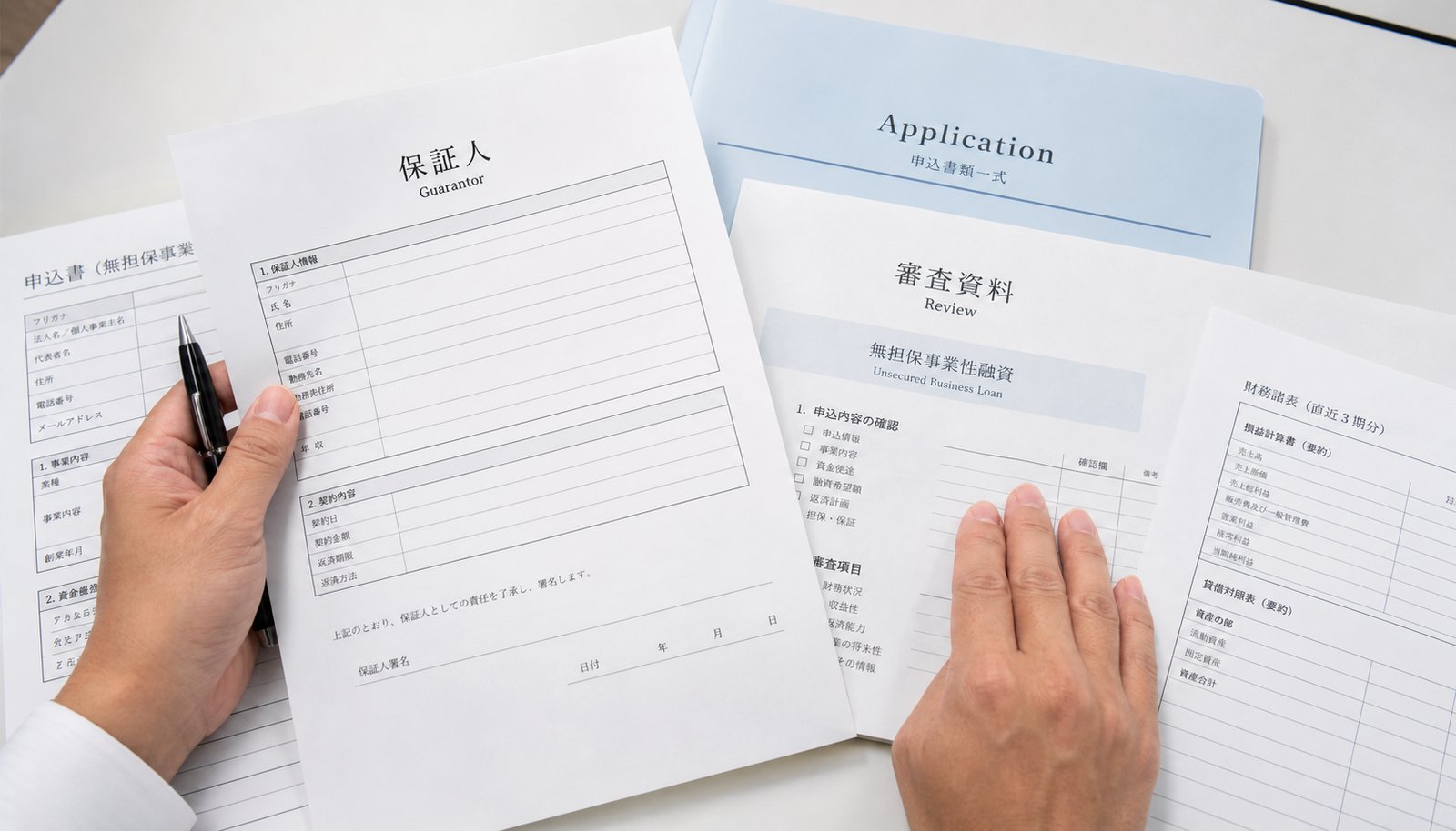ビジネスローン 無担保
