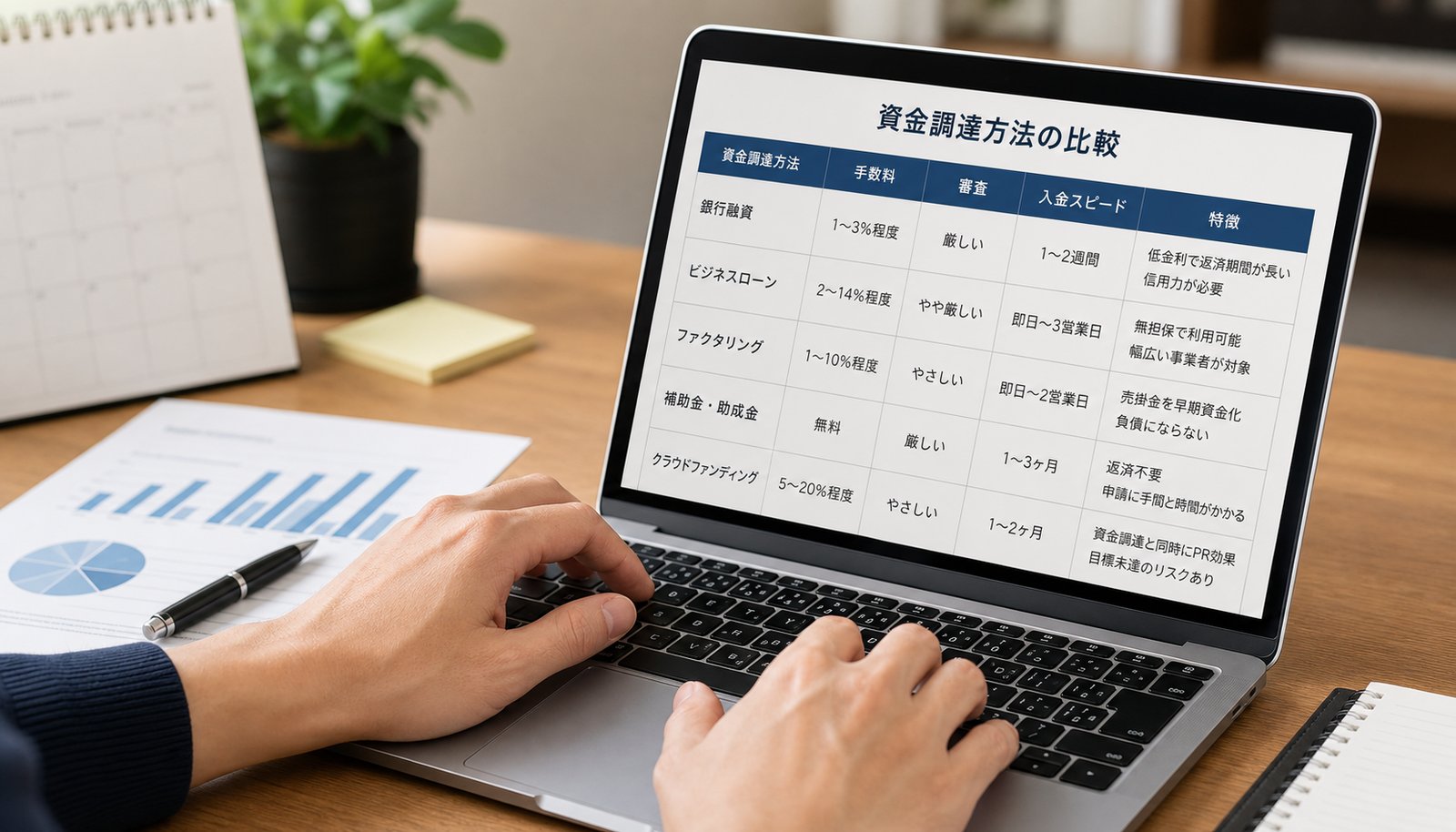 ファクタリング 資金調達