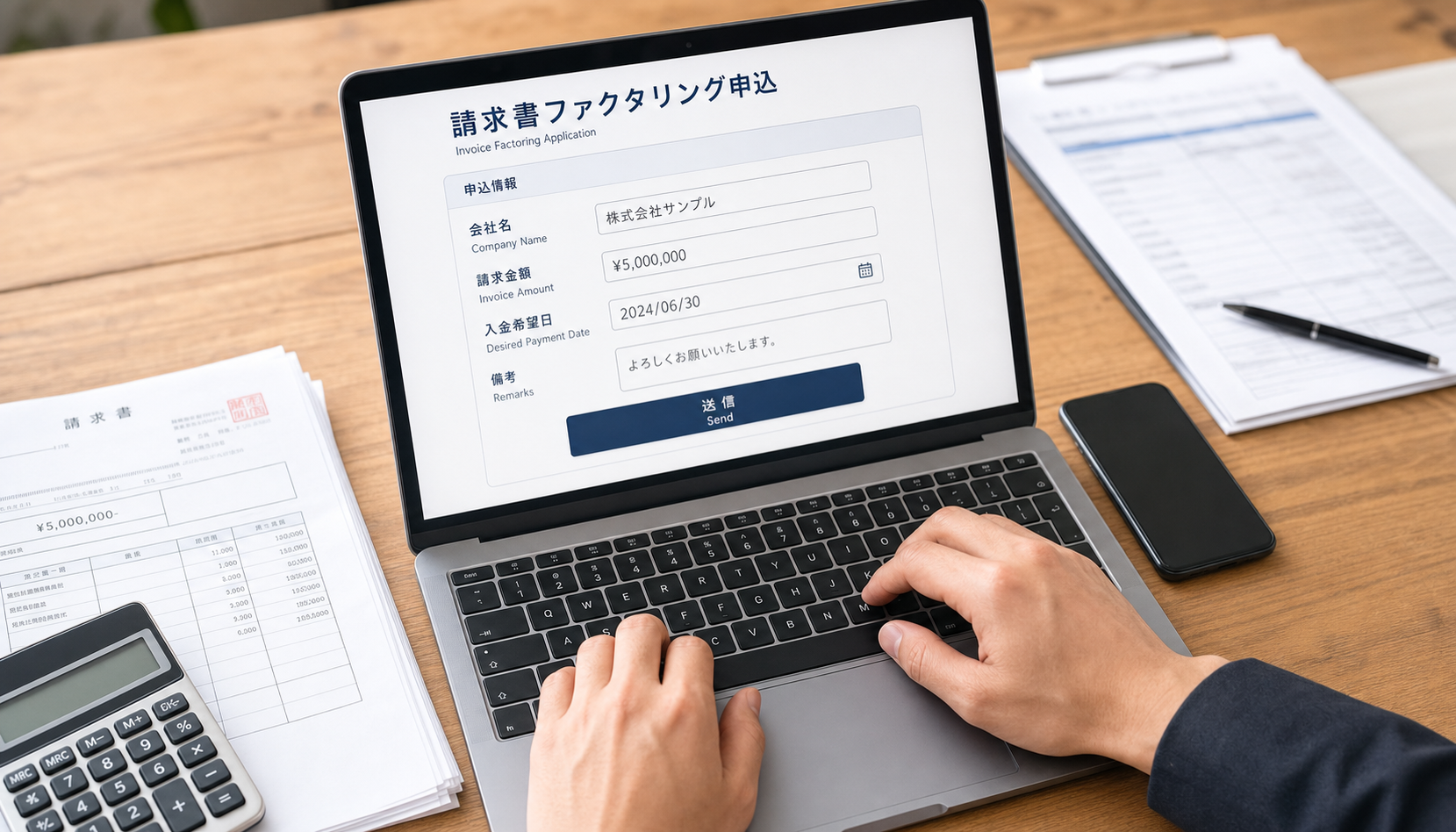 請求書ファクタリング