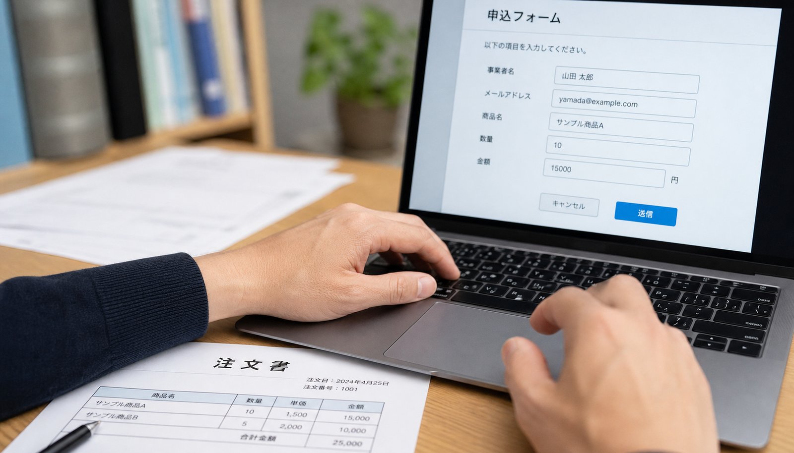 注文書ファクタリング 個人事業主