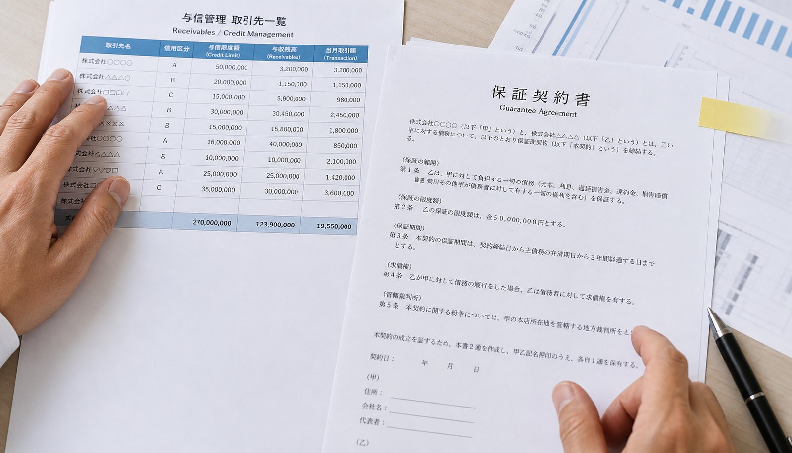 売掛保証