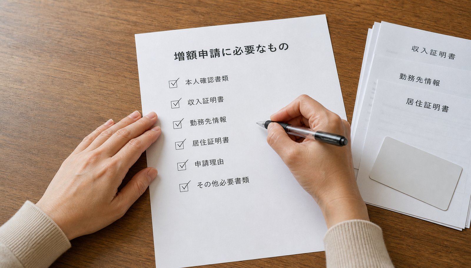 カードローン 増額