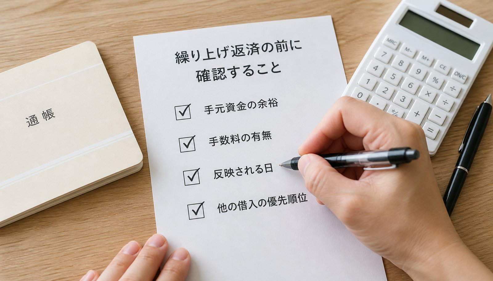 カードローン　繰り上げ返済