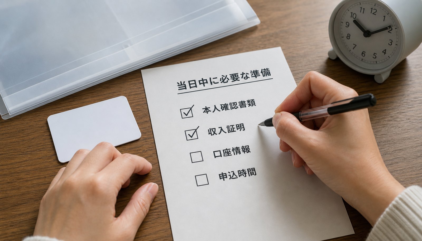 カードローン　即日
