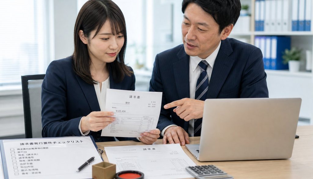 請求書　発行条件