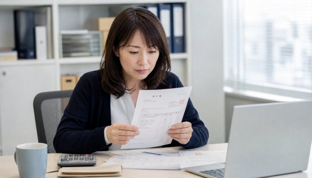 日本　請求書